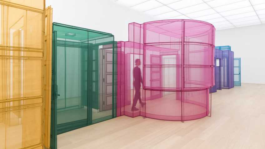 Do Ho Suh, Suitcase Homes, 2019