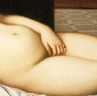 Detail Venus van Urbino